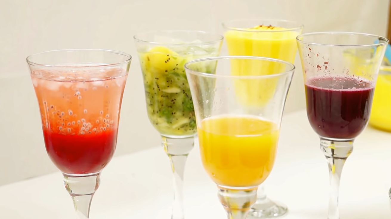 Five Drinks and Mocktails Recipe