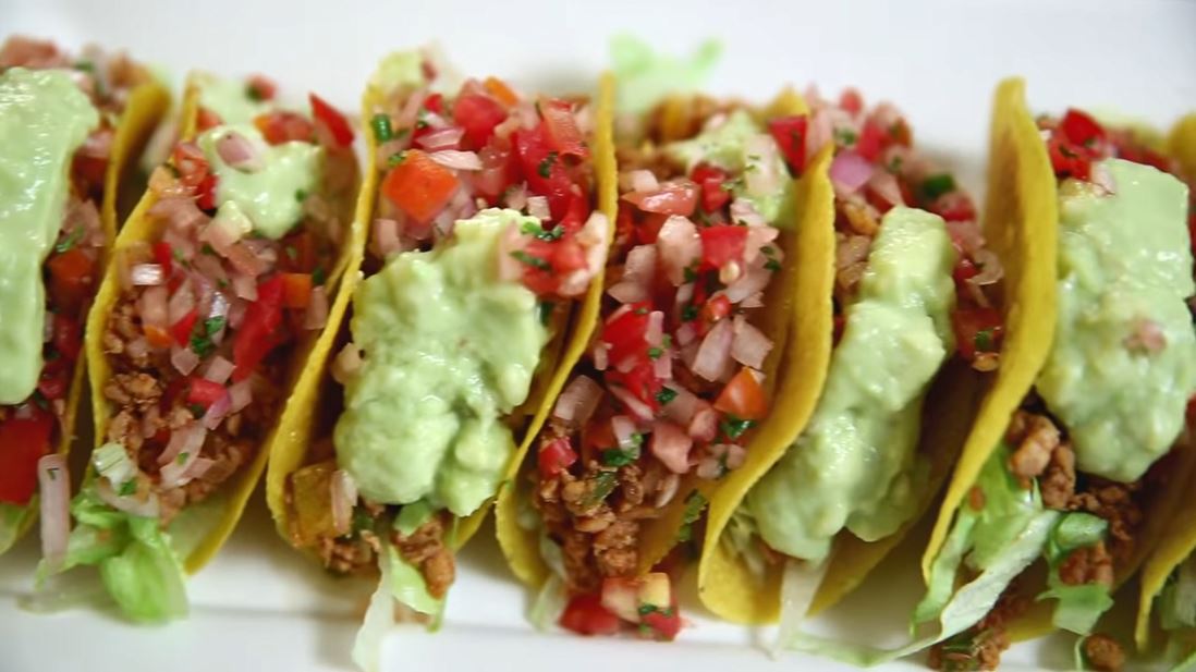 Chicken Mexican Tacos Recipe Tacos With Chicken Filling