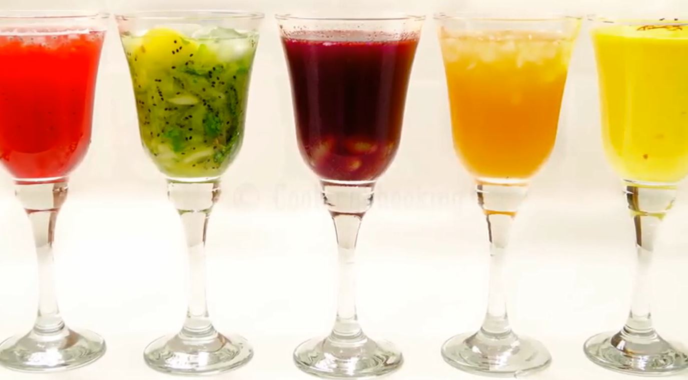 Drinks and Mocktails Recipe Five Easy Refreshing
