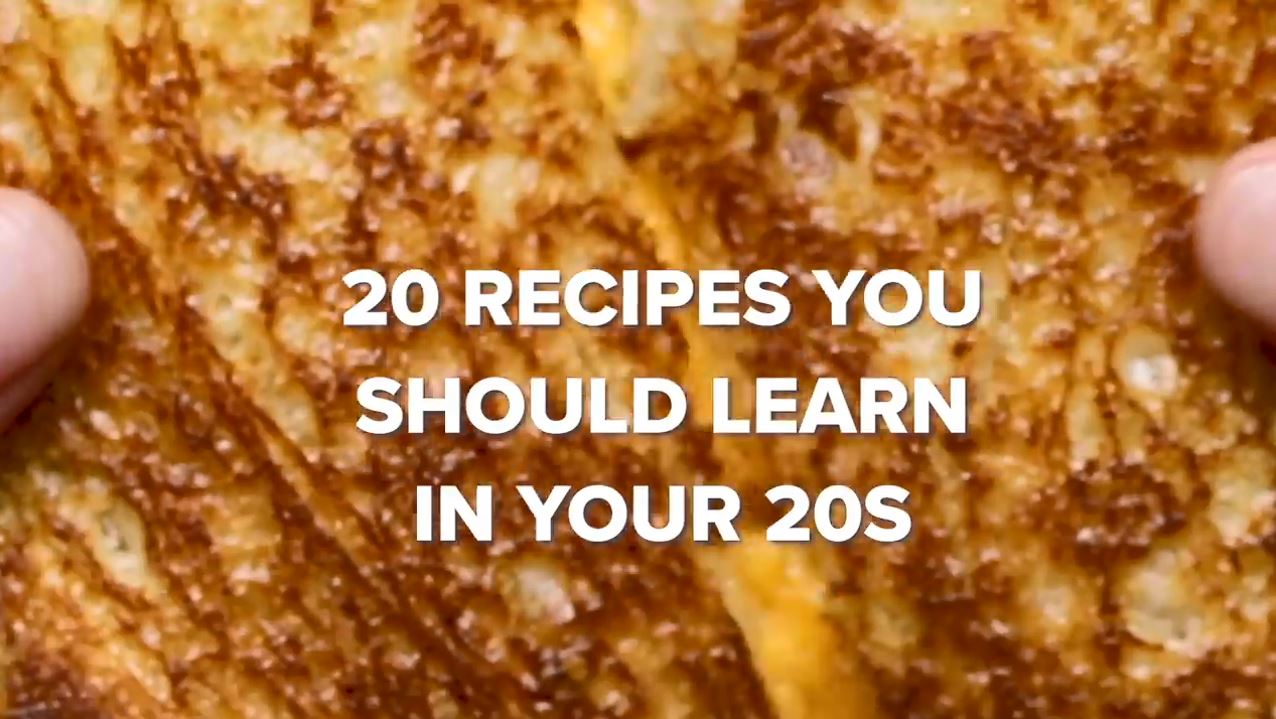 Recipes You Should Learn In Your 20s Tasty