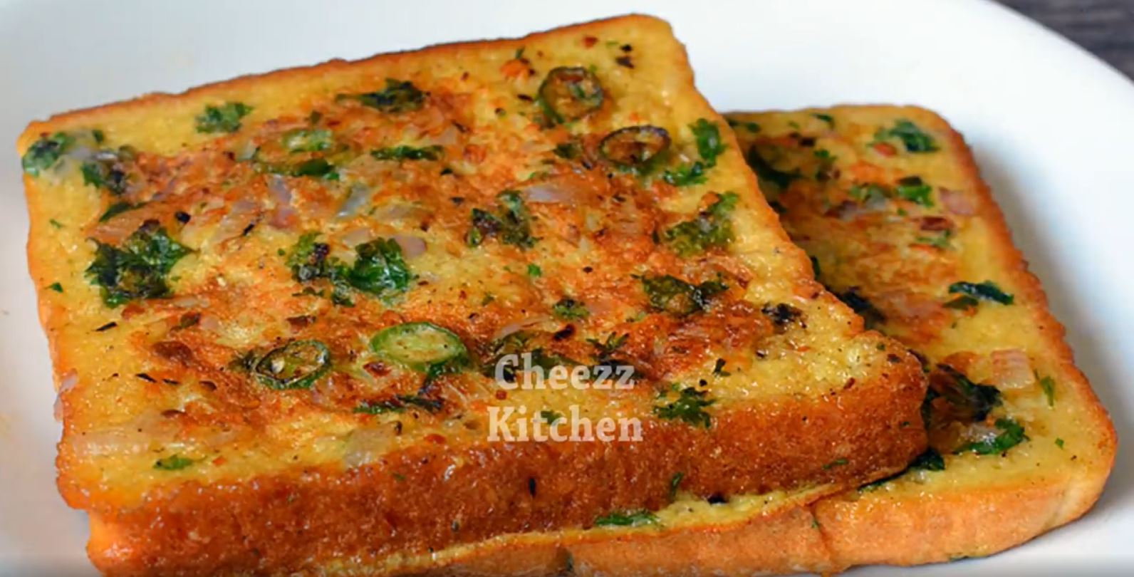 Spicy Bread Omelette